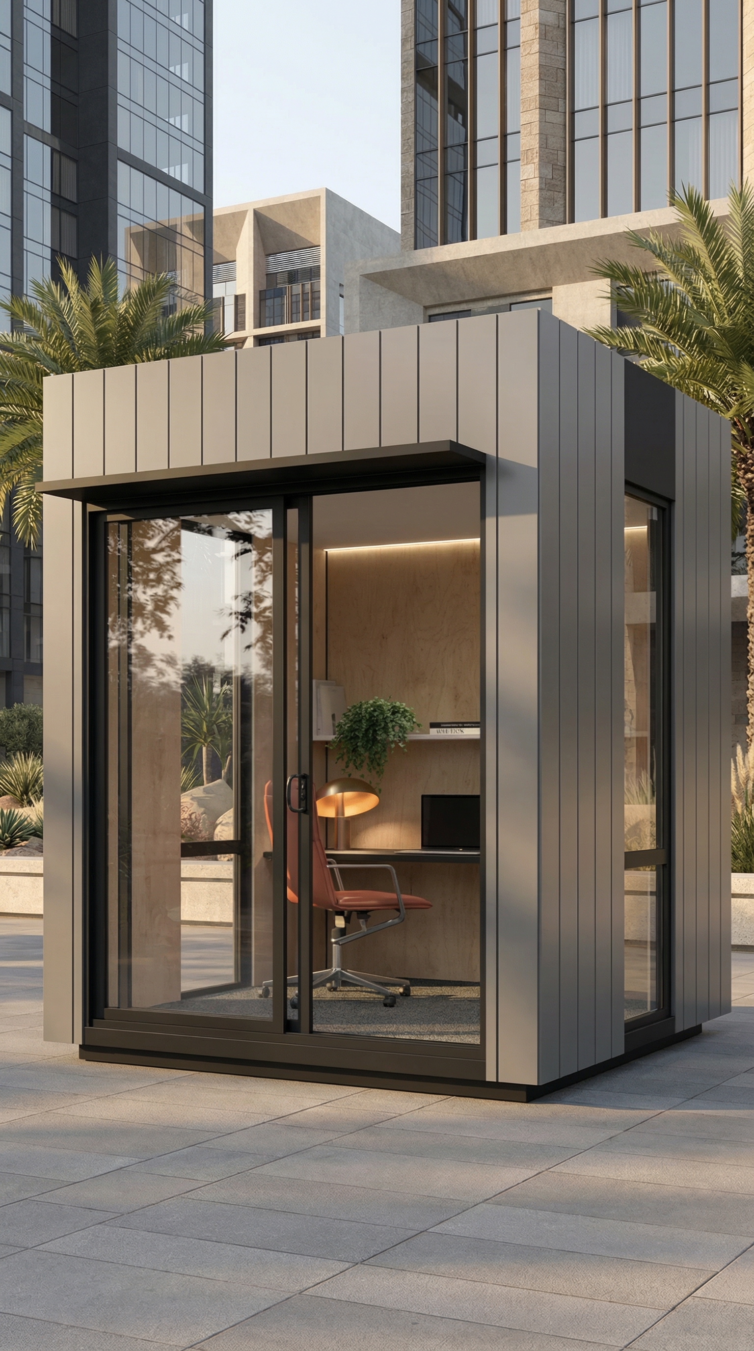 غرف سكنية متنقلة