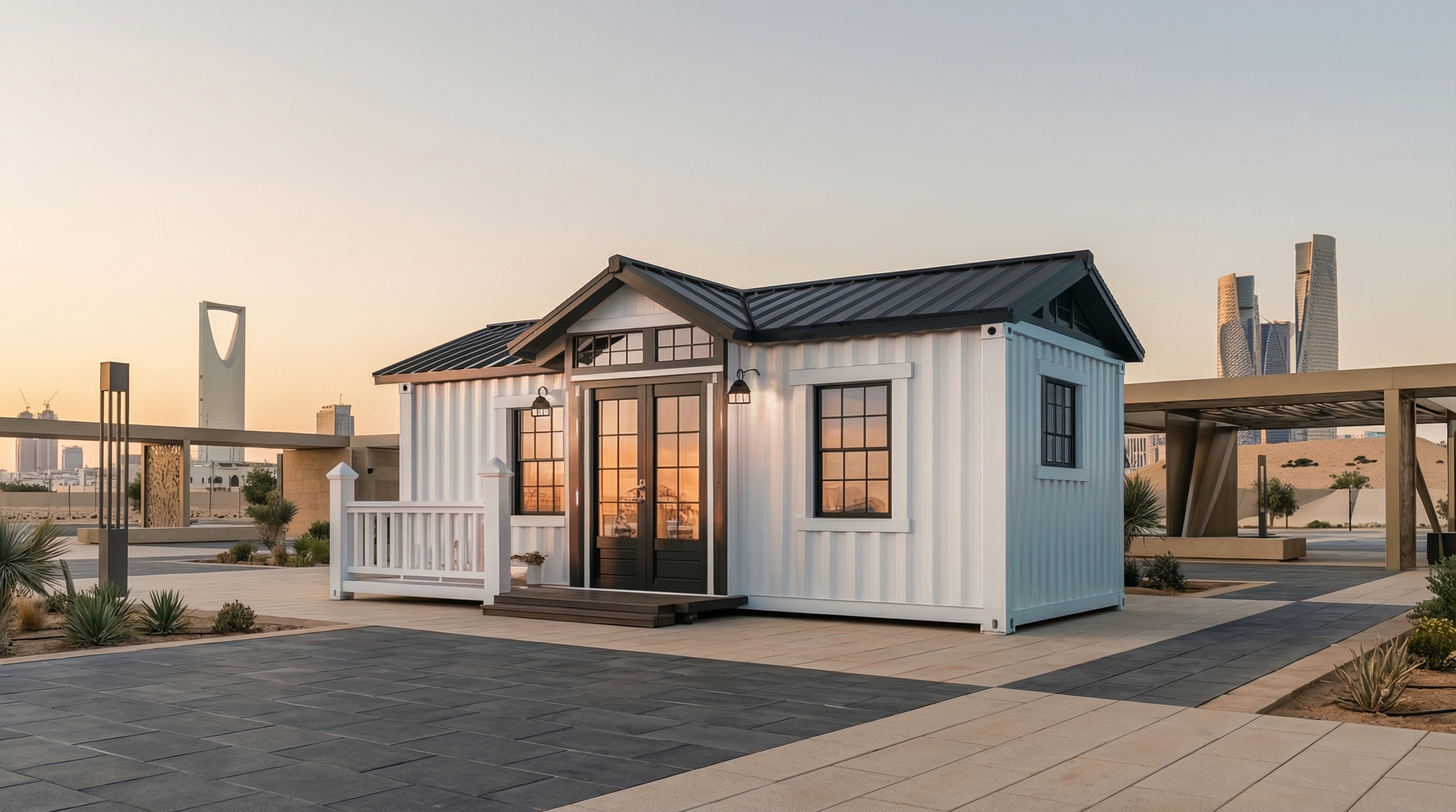 غرف سكنية متنقلة