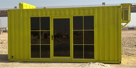 تصميم كونتينر مكتب مفرد