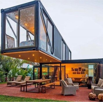 كونتينر سكني بتصميم مودرن