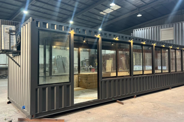 تصميم كونتينر مطعم