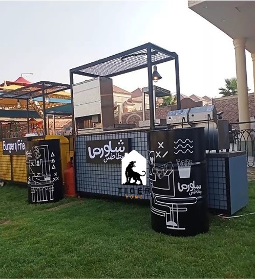 عربة بيع كبيرة